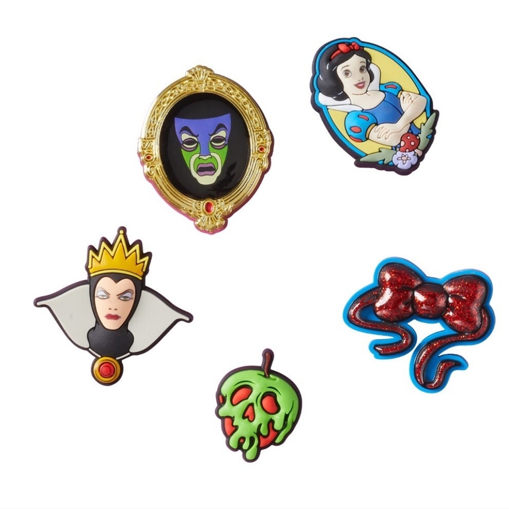 Crocs Jibbitz Disney Princess Snow White  Charms Set (5 pcs)